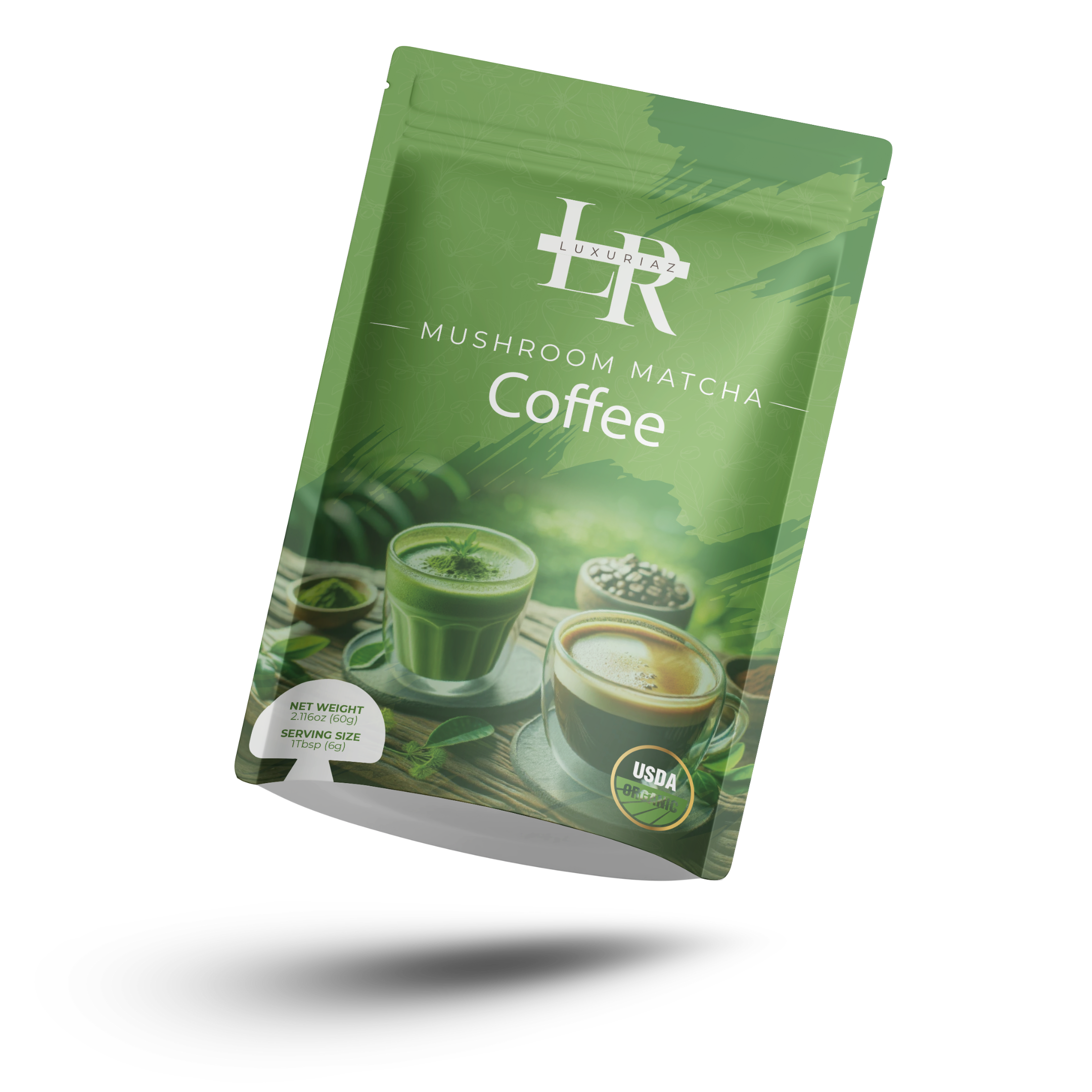 Mushroom Matcha Coffee