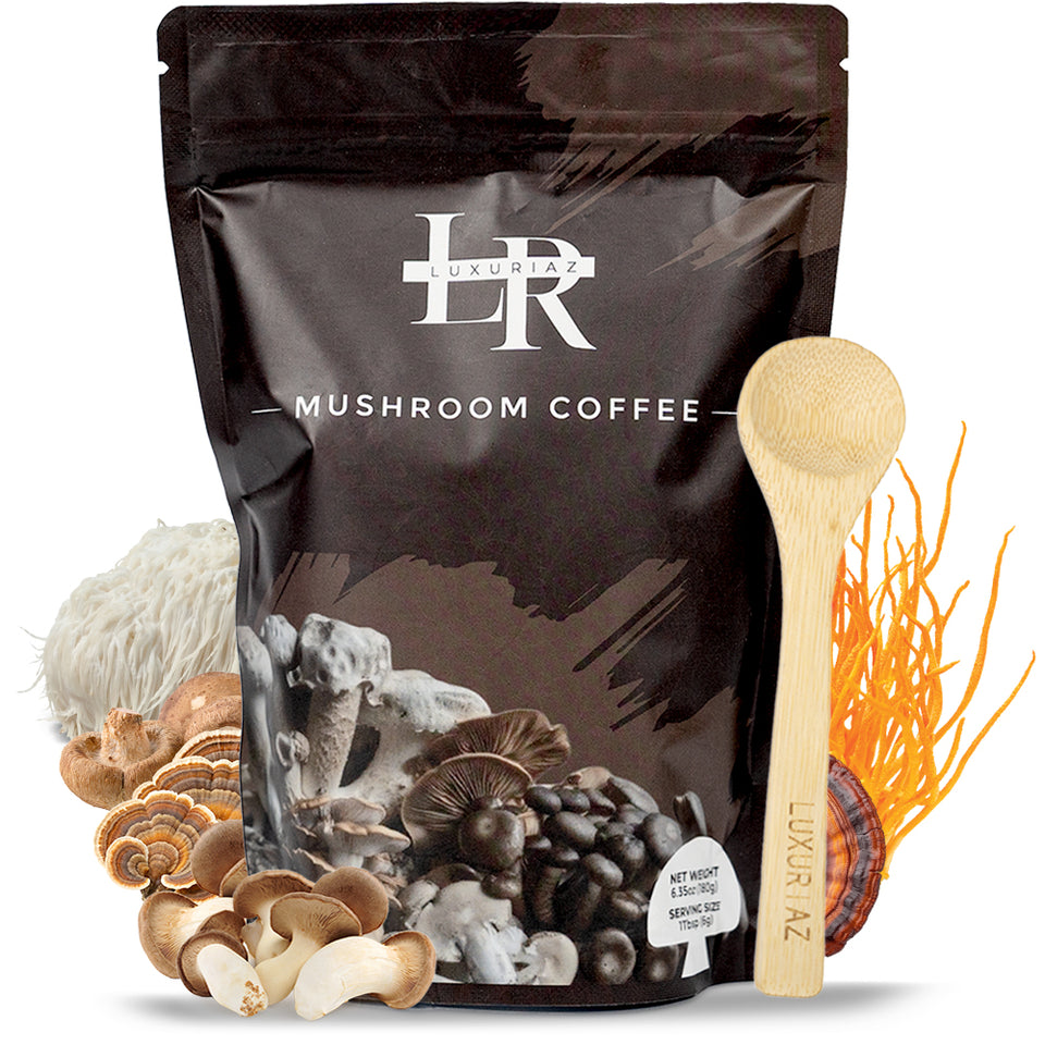 Organic Mushroom Coffee Blend – Immune Support, Energy & Focus